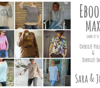 Ebook - Oversize-Pullover  - Max - Größe 32-52